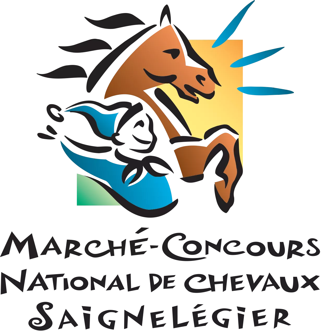 Logo Marché-Concours national de chevaux Saignelégier